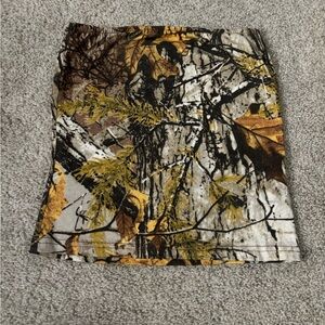 Camouflage Print Women's tube top